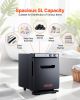 VEVOR Hot Towel Warmer, 1.1 gal Small Towel Warmer Cabinet with Clip & Stainless Steel Rack, Holds up 8-12 Towels