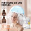 VEVOR Hair Steamer, 2-in-1 Professional Hair & Facial Steamer with Detachable Bonnet Hood