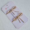 Adorable Sparkle Bow Bobby Pin Set Of 2
