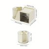 360Â° Spinning Beauty Organizer â€“ No-Power Rotating Display for Cosmetics, Perfumes & Office Supplies (Compact & Stylish)